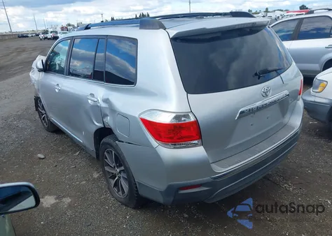 2012 Toyota Highlander Se z USA, uszkodzony, nr VIN 5TDZA3EH6CS018105